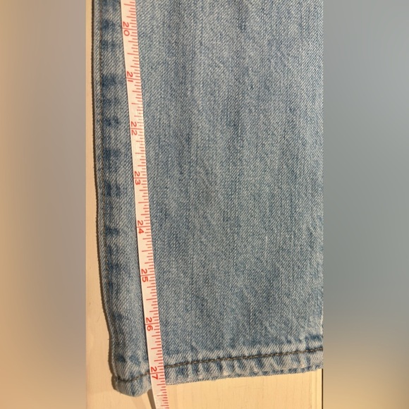 Madewell The Perfect Summer Jean in Light Wash, 100% Cotton, Size 23 - Picture 10 of 10